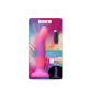 Фалоімітатор, що світиться в темряві, ADDICTION Rave 8 Glow in the Dark Dildo Pink Purple, 20,3 см