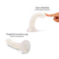 Дилдо з блискітками Love To Love DILDOLLS - EXTRAVAGANZA, ультрам’який