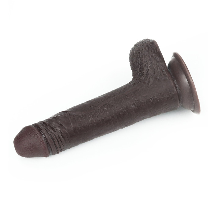 Фалоімітатор LoveToy Sliding-Skin Dual Layer Dong 7 460 Black