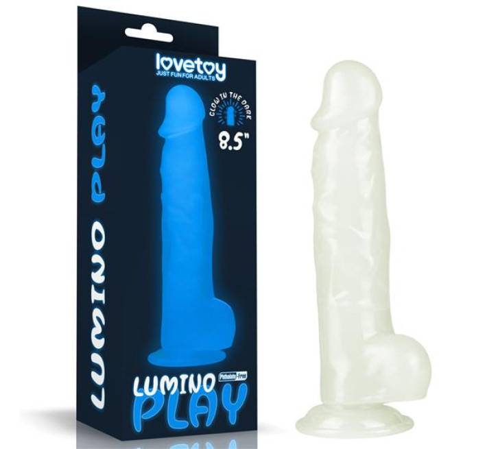 Фалоімітатор LoveToy Lumino Play Dildo 8.5