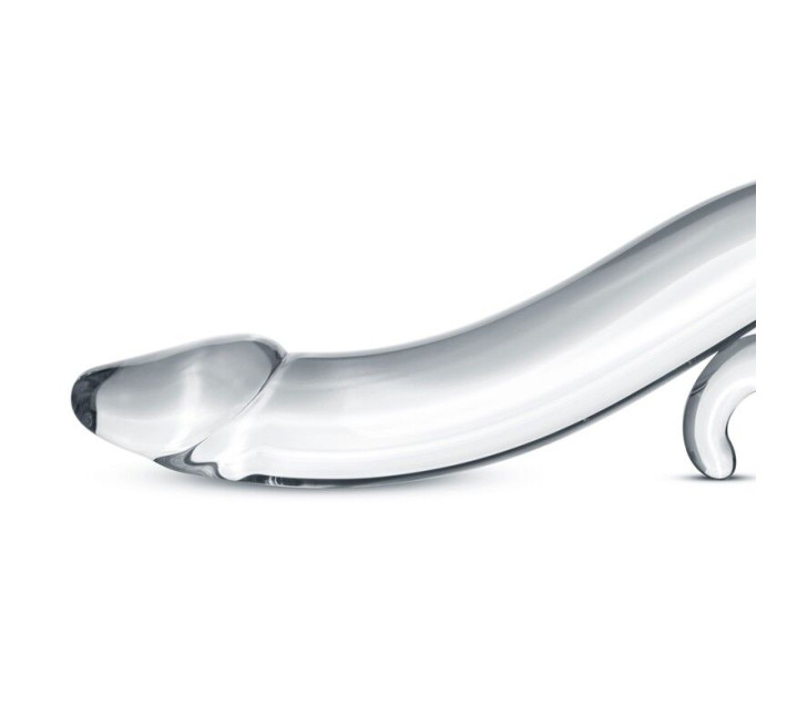 Скляний дилдо Gildo Glass Dildo No. 14, реалістична головка