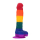 Райдужний фалоімітатор Dreamtoys Colourful Love Dildo 21.5 см