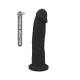 Фалоімітатор термоактивний Dreamtoys Real Love 9 Чорний