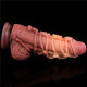 Фалоімітатор LoveToy Dual-Layered Silicone Cock With Rope 9.5 Flesh 931