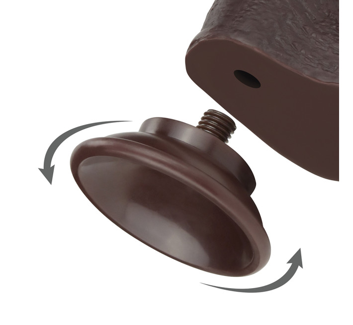 Фалоімітатор LoveToy Sliding-Skin Dual Layer Dong 7 460 Black