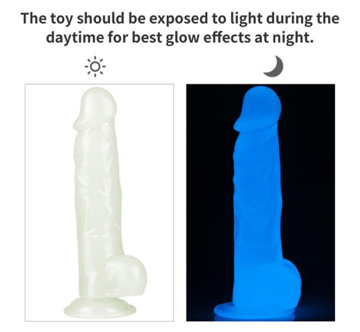 Фалоімітатор LoveToy Lumino Play Dildo 8.5