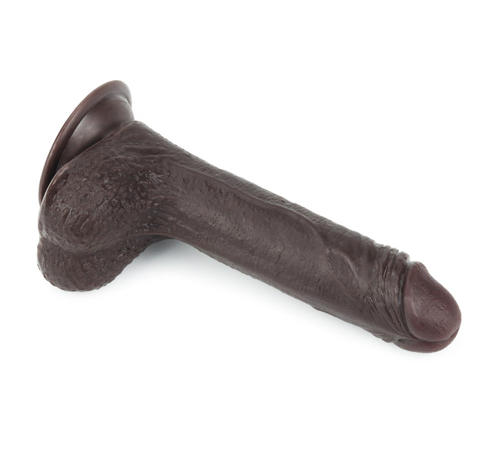 Фалоімітатор LoveToy Sliding-Skin Dual Layer Dong 7 460 Black