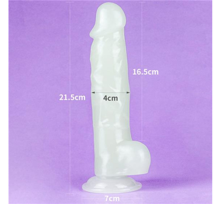 Фалоімітатор LoveToy Lumino Play Dildo 8.5