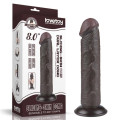 Фаллоимитатор LoveToy Sliding-Skin Dual Layer Dong 8 Black