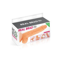 Фалоімітатор із рухомою крайньою плоттю Real Body Real Brad Фалоімітатор із рухомою крайньою плоттю Real Body Real Brad