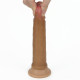 Фаллоимитатор LoveToy Dual-Layered Silicone Cock 7 Brown