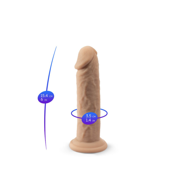 Фаллоимитатор SilexD Robby Real Skin Flesh (MODEL 2 size 6in)