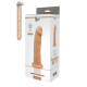 Фалоімітатор термоактивний Dreamtoys Real Love 9 Тілесний
