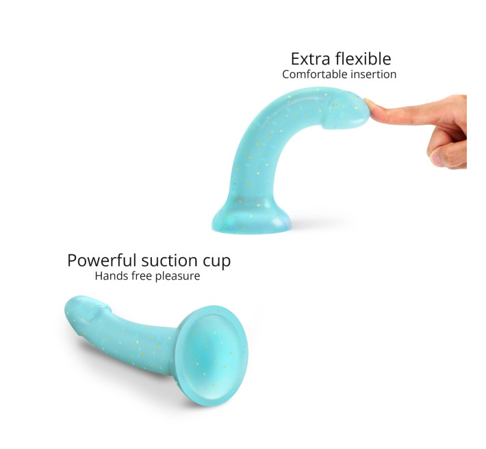 Дилдо с блестками Love To Love DILDOLLS - NIGHTFALL, ультрамягкий