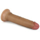 Фаллоимитатор LoveToy Dual-Layered Silicone Cock 7 Brown