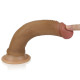 Фаллоимитатор LoveToy Dual-Layered Silicone Cock 7 Brown