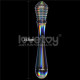 Фалоімітатор LoveToy Twilight Gleam Glass Dildo Twin Pleasures