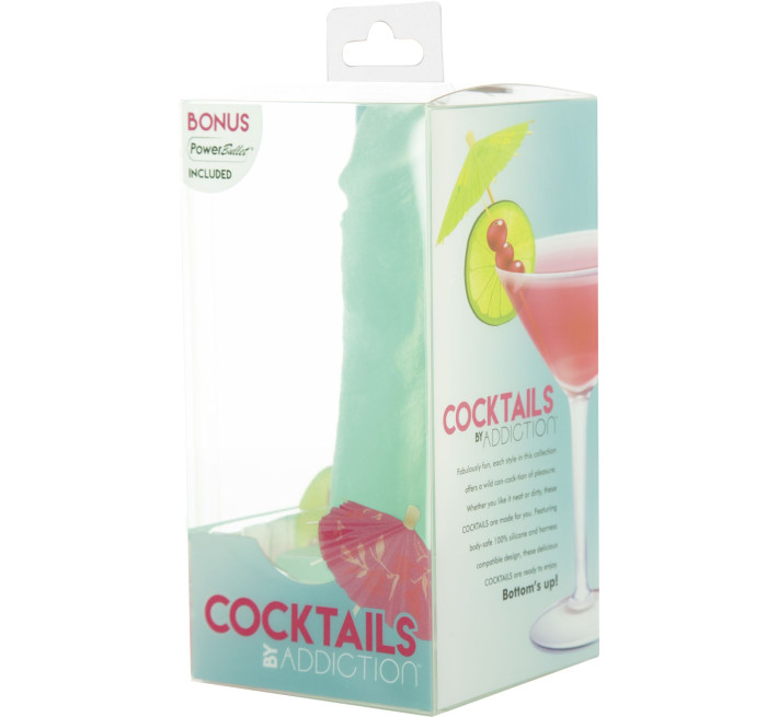 Фалоімітатор на присосці Cocktails by Addiction – Mint Mojito