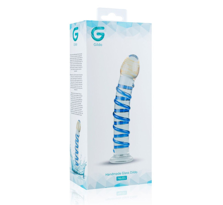 Скляний дилдо Gildo Glass Dildo No. 1