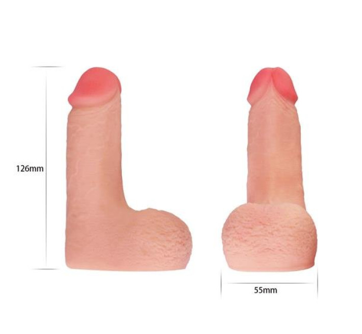 Фалоімітатор LoveToy Skinlike Soft Cock 5