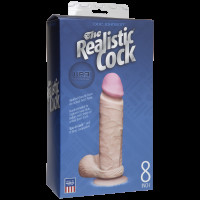Фалоімітатор Doc Johnson The Realistic Cock 8 inch ULTRASKYN Фалоімітатор Doc Johnson The Realistic Cock 8 inch ULTRASKYN