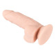 Фалоімітатор Nature Skin Dildo with a Suction Cup Тілесний