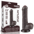 Фаллоимитатор LoveToy Sliding-Skin Dual Layer Dong 7 991 Black