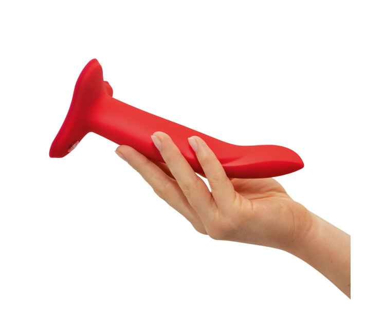 Фаллоимитатор Fun Factory LIMBA FLEX M, коралловый, гибкий, с эффектом памяти, подходит для точки G