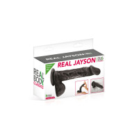 Фалоімітатор на присосці Real Body Real Jayson Чорний