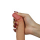 Фалоімітатор LoveToy Dual-Layered Silicone Cock 7 Flesh