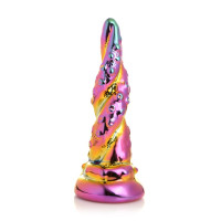 Фентезійний фалоімітатор Creature Cocks Enchanting Rainbow Glass Dildo