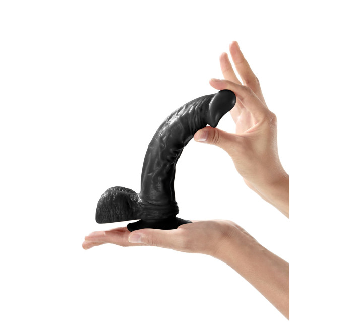Фалоімітатор на присосці Real Body Real Jayson Чорний