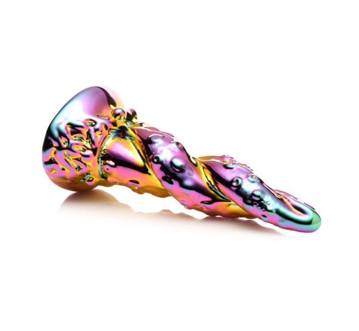 Фэнтезийный фаллоимитатор Creature Cocks Enchanting Rainbow Glass Dildo