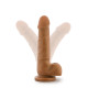 Фалоімітатор Blush Dr. Skin Realistic Cock Basic 7 Коричневий