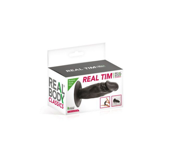 Фалоімітатор Real Body Real Tim Чорний