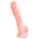 Фалоімітатор You2Toys з мошонкою Medical Silicone Dildo Тілесний 18 см 526657