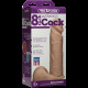 Фалоімітатор Doc Johnson Vac-U-Lock - 8 Inch ULTRASKYN Cock
