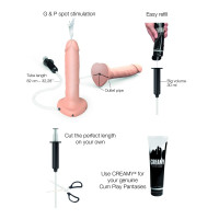 Фалоімітатор, що кінчає Strap-On-Me Squirting Cum Dildo Realistic Flash, діам. 3,5 см, силікон Фалоімітатор, що кінчає Strap-On-Me Squirting Cum Dildo Realistic Flash, діам. 3,5 см, силікон
