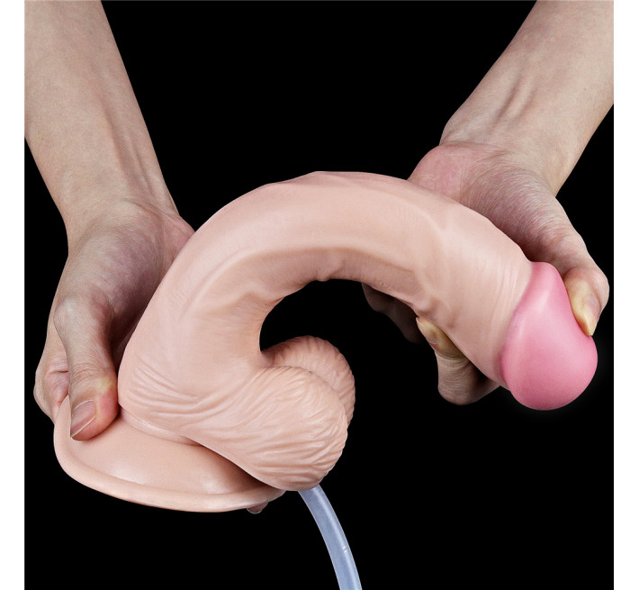 Фалоімітатор із Насіння виверженням LoveToy Squirt Extreme Dildo 9 Тілесний