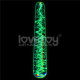 Фалоімітатор LoveToy Twilight Gleam Glow-in-the-dark Glass Dildo Slim Fantasy