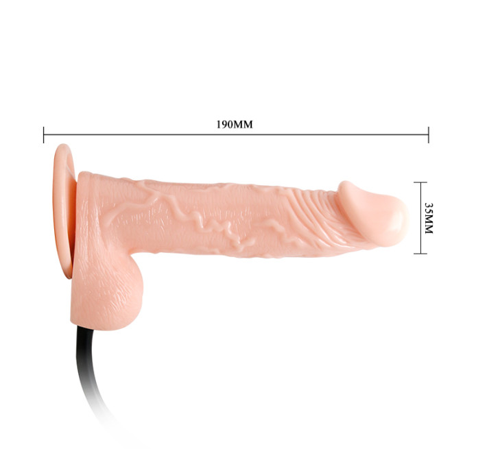 Фалоімітатор LyBaile Inflatable Dong, 19,3 см