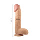 Фаллоимитатор LoveToy Legendary King Sized Realistic Dildo 10.5