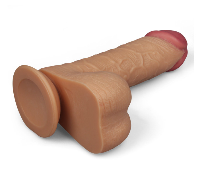 Фалоімітатор з мошонкою LoveToy Legendary King Sized Realistic Dildo 9