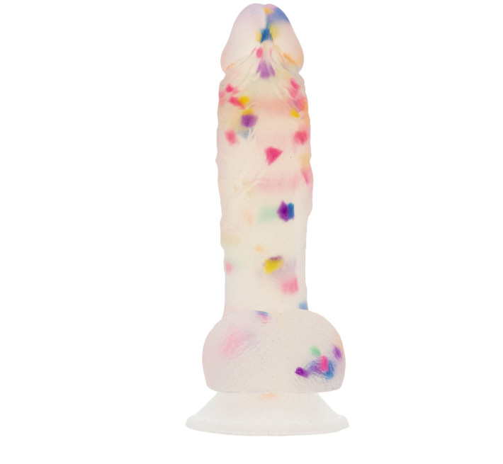 Фаллоимитатор с конфетти ADDICTION - PARTY MARTY