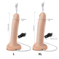Фалоімітатор, що кінчає Strap-On-Me Squirting Cum Dildo Realistic Flash, діам. 3,9 см, силікон Фалоімітатор, що кінчає Strap-On-Me Squirting Cum Dildo Realistic Flash, діам. 3,9 см, силікон