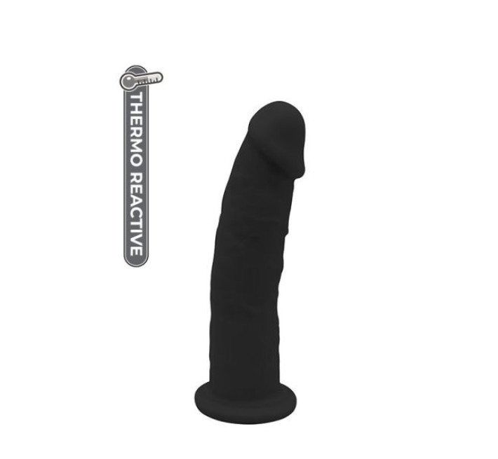 Фалоімітатор термоактивний Dreamtoys Real Love 6 Чорний