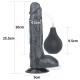 Фаллоимитатор LoveToy Squirt Extreme Dildo 10 Black
