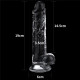 Фаллоимитатор LoveToy Flawless Clear Dildo 7.5 Clear