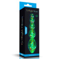 Фалоімітатор LoveToy Twilight Gleam Glow-in-the-dark Glass Dildo Tantalizing Orbs