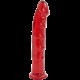 Фаллоимитатор Doc Johnson Jelly Jewels Dong with Suction Cup Красный
